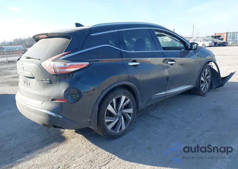 2017 Nissan Murano Platinum z USA, uszkodzony, nr VIN 5N1AZ2MHXHN134675